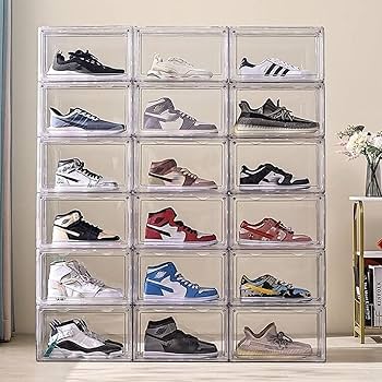 Amazon｜シューズボックス UVカット クリア スニーカーボックス